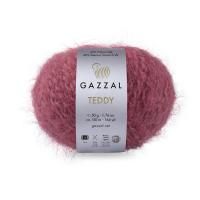 Пряжа Gazzal Teddy (6549); Состав: 40% Супервош мериносовая шерсть, 60% ПА; 50 г / 150 м