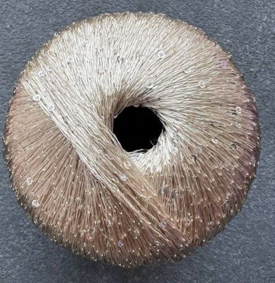 Пряжа KUTNOR Paillettes (154) 100% Полиамид 50гр, 360м
